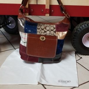 Holiday patchwork ladies never been used